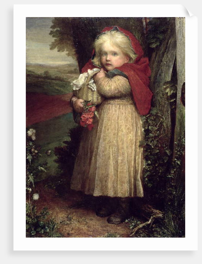 Little Red Riding Hood, 1890 by George Frederic Watts
