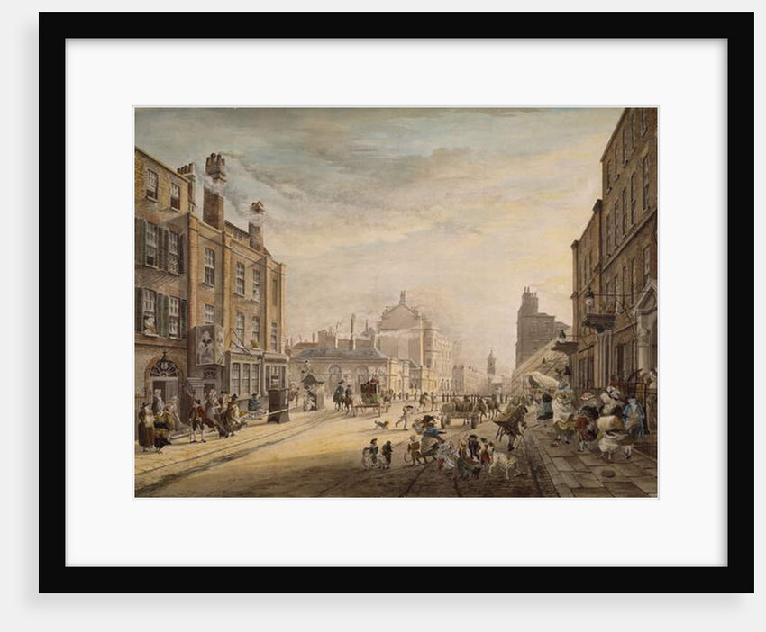 View Towards Hanover Square Showing Holles Street, London, 1773-1791 by James Miller