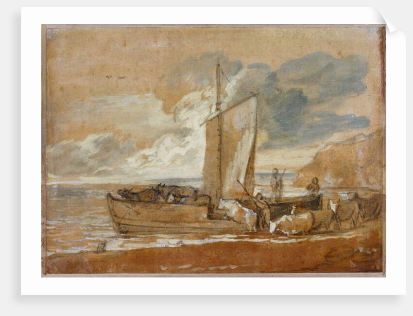 A Cattle Ferry, 1784-1788 by Thomas Gainsborough