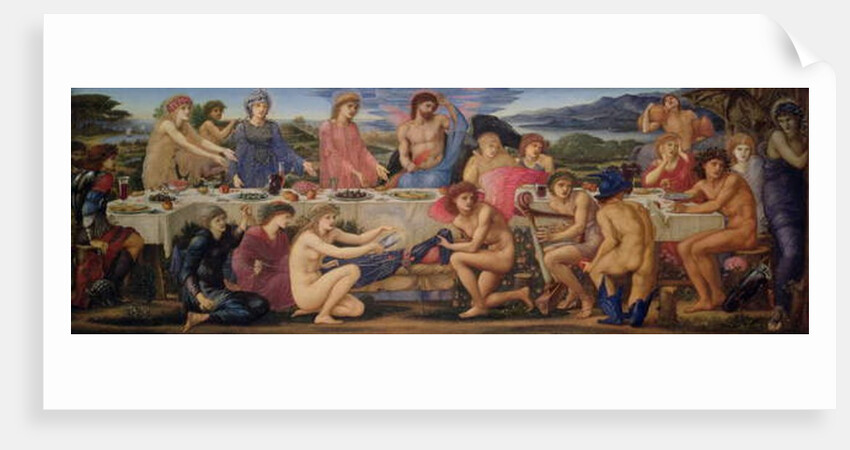 The Feast of Peleus by Edward Coley Burne-Jones