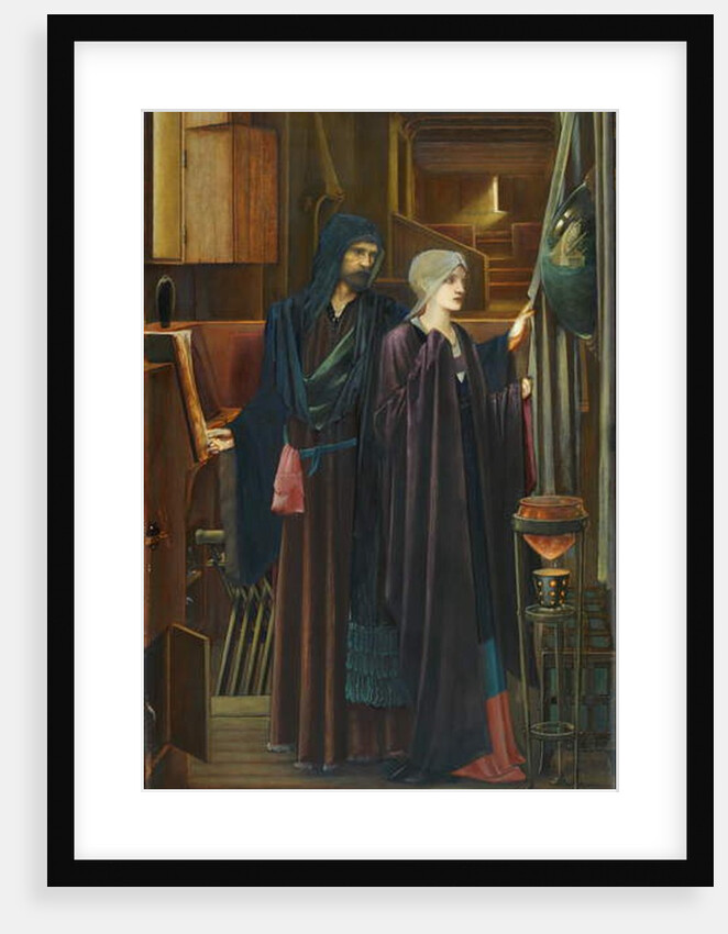The Wizard, 1898 by Edward Coley Burne-Jones