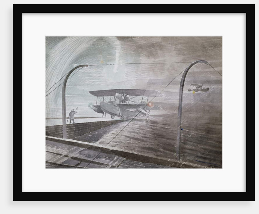 Night Operations, December 1941 by Eric Ravilious