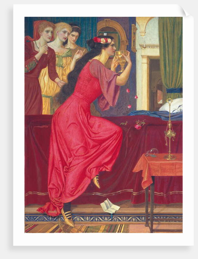 Sigismunda Drinking the Poison, 1897 by Joseph Edward Southall