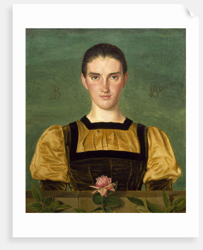 Portrait of Anna Elizabeth Baker, 1887 by Joseph Edward Southall