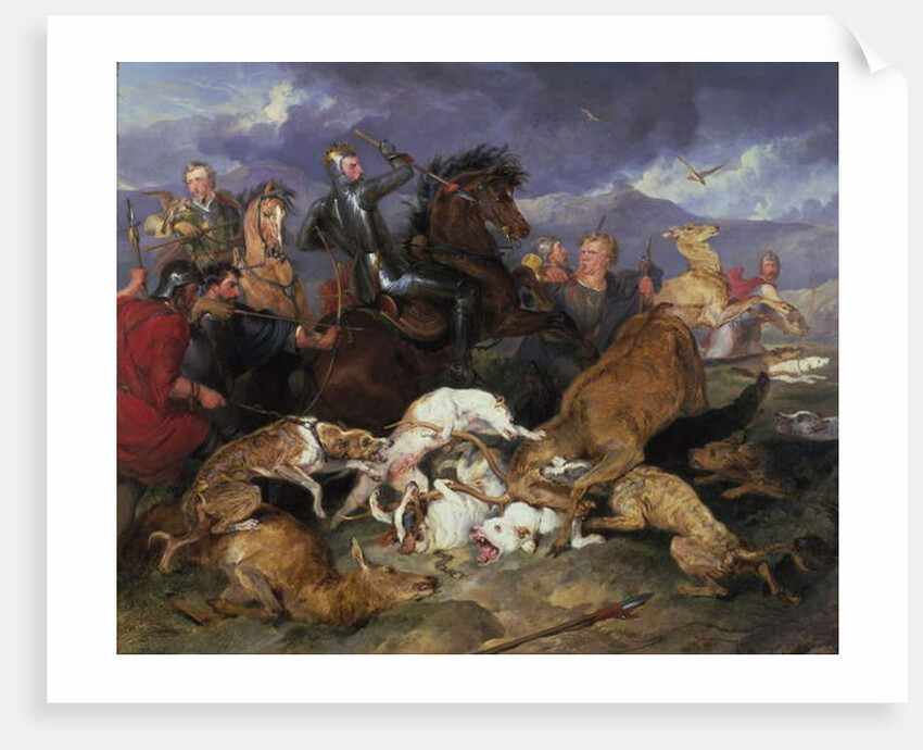 The Hunting of Chevy Chase, 1825-26 by Edwin Landseer