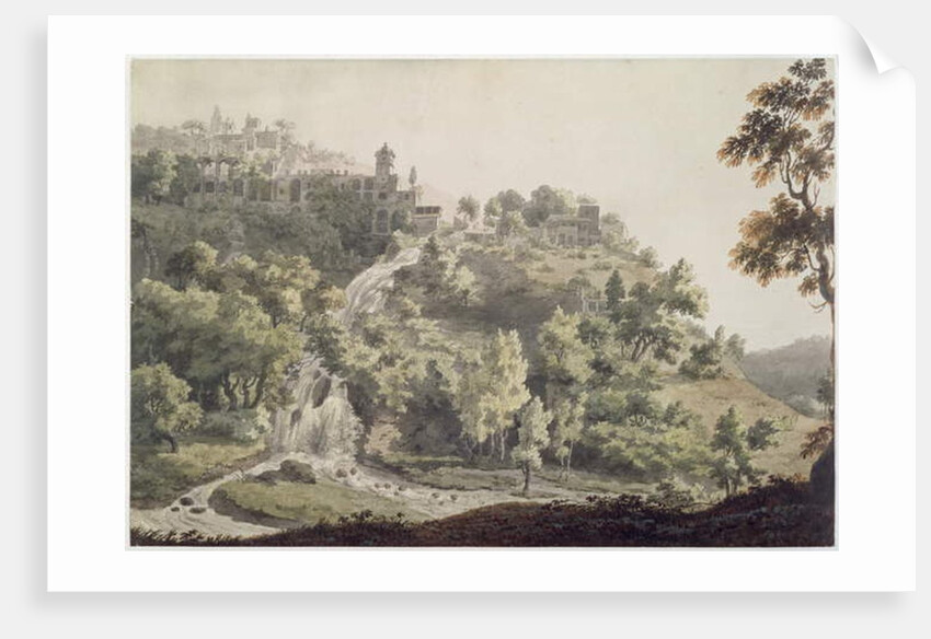 Tivoli: A View of the Villa of Maecenas, 1858 by Jonathan Skelton