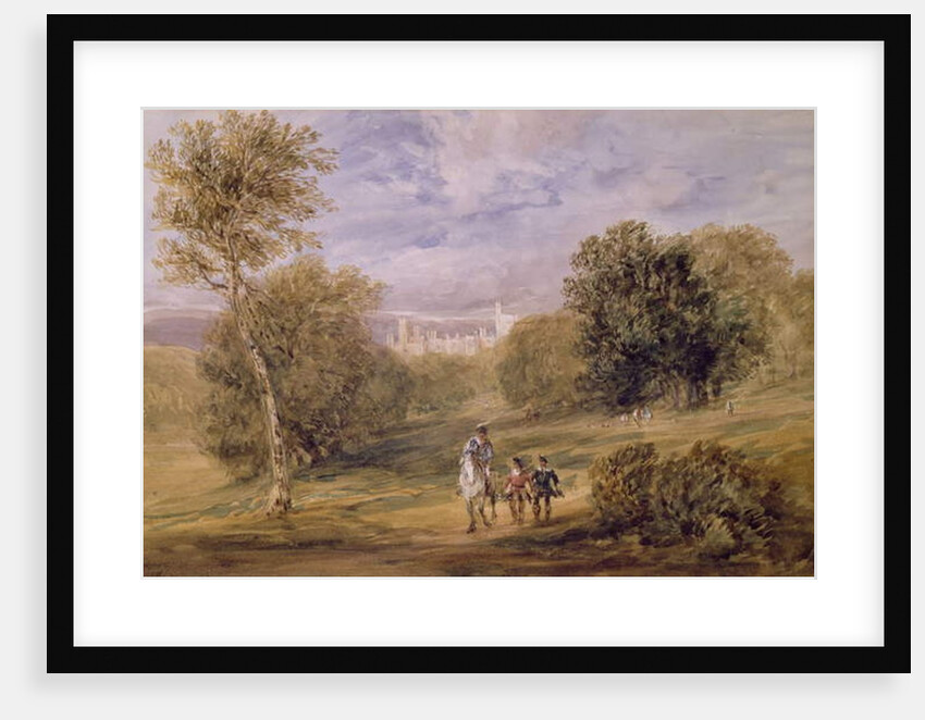 Haddon Hall from the Park, 1831 by David Cox