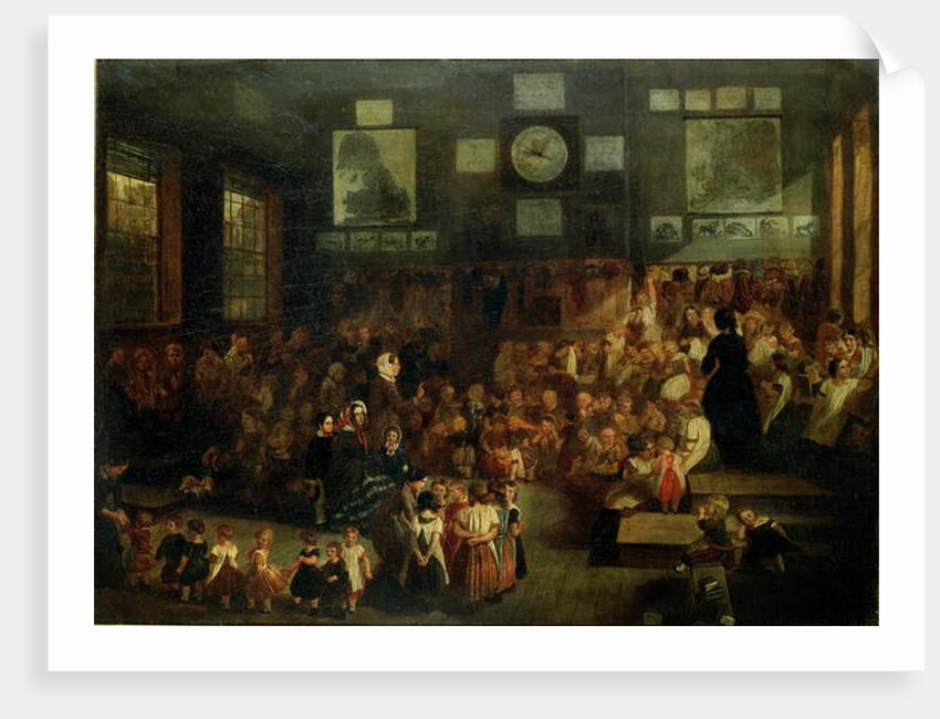 Ann Street School, Birmingham, 1855 by Alfred H. Green