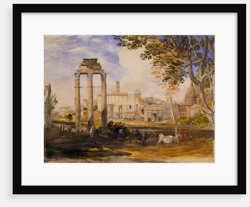 The Forum, Rome, 1837 by Samuel Palmer