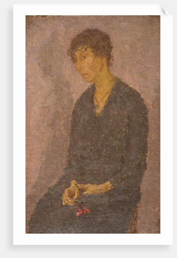 Woman Holding a Flower, 1908-1922 by Gwen John