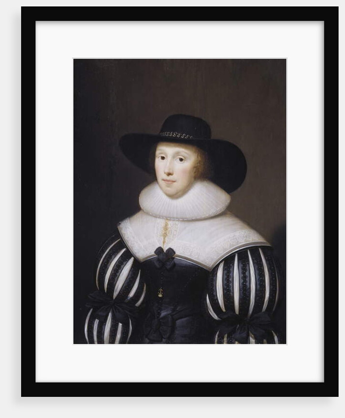 Portrait of Grace Bradbourne, Wife of Thomas Holte, 1627-1700 by Cornelius I Johnson