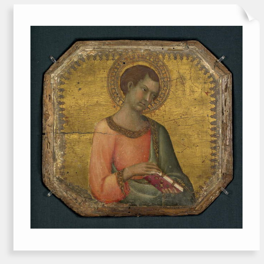 A Saint Holding a Book, 1344 by Simone Martini