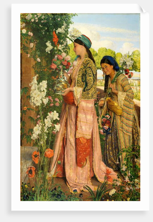 Lilium Auratum, 1871 by John Frederick Lewis
