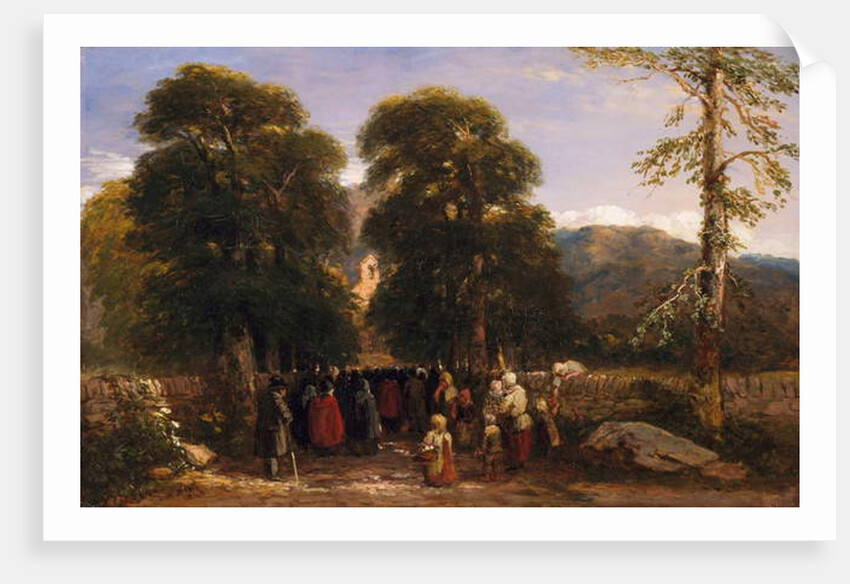 The Welsh Funeral, 1848 by David Cox