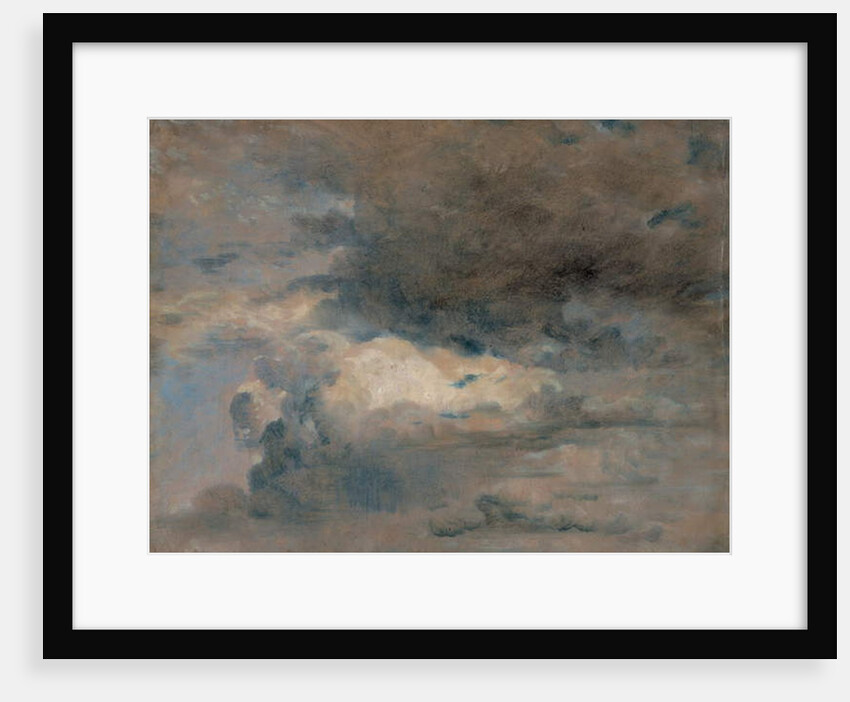 Study of Clouds - Evening, August 31st, 1822 by John Constable