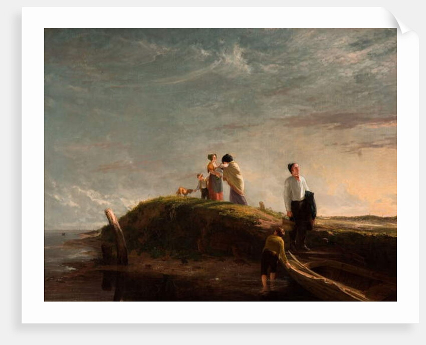 The Reluctant Departure, 1815 by William Collins