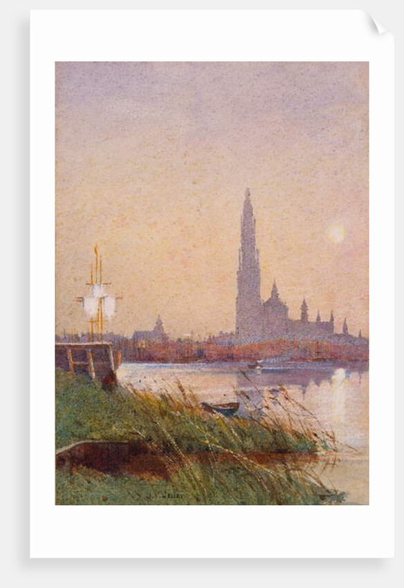 River Scene, 1887 by James Valentine Jelley