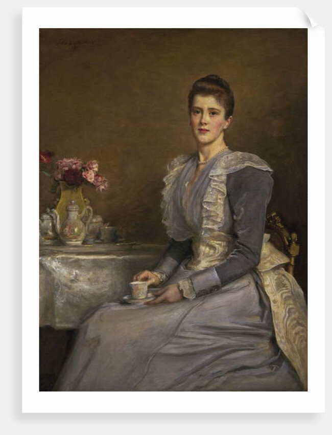 Portrait of Mrs. Joseph Chamberlain, 1891 by John Everett Millais