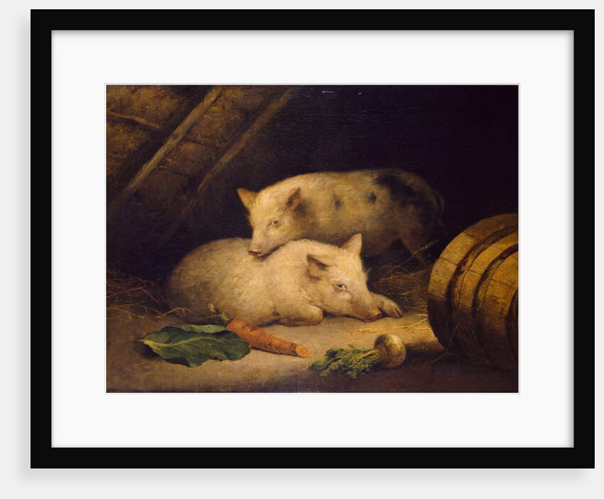 Pigs, 1775-1800 by George Morland