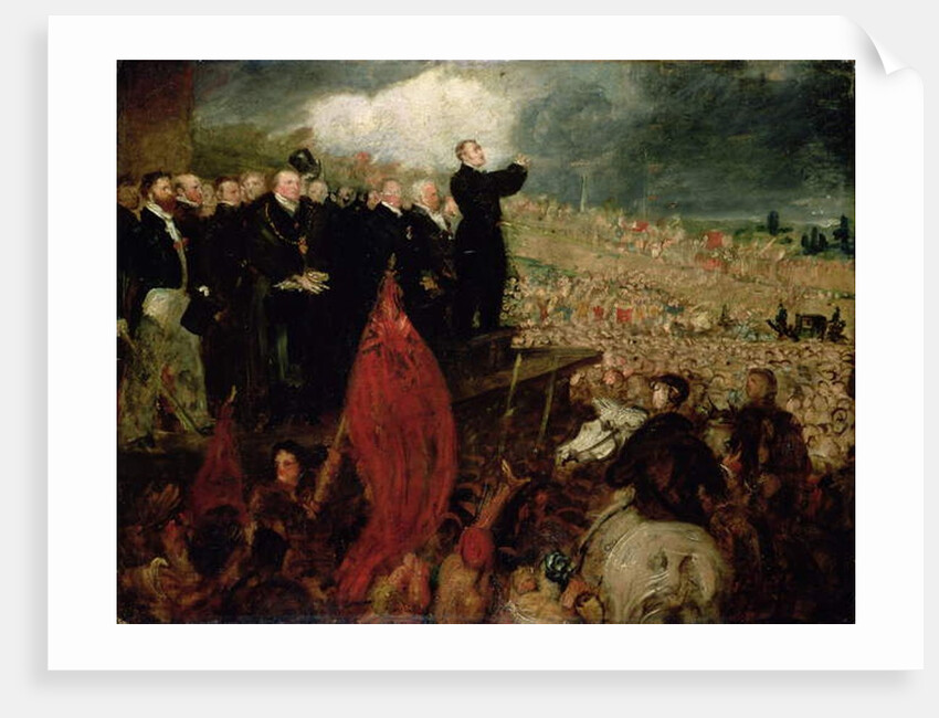 The Meeting of the Unions on Newhall Hill, Birmingham, 16th May 1832 by Benjamin Robert Haydon