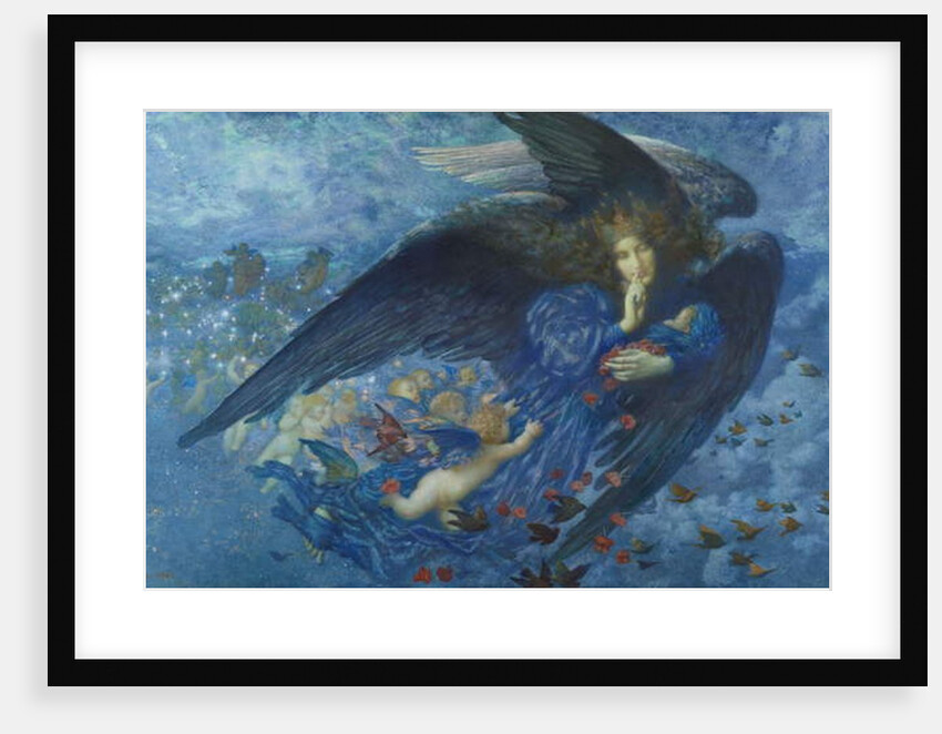 Night with her Train of Stars, 1912 by Edward Robert Hughes