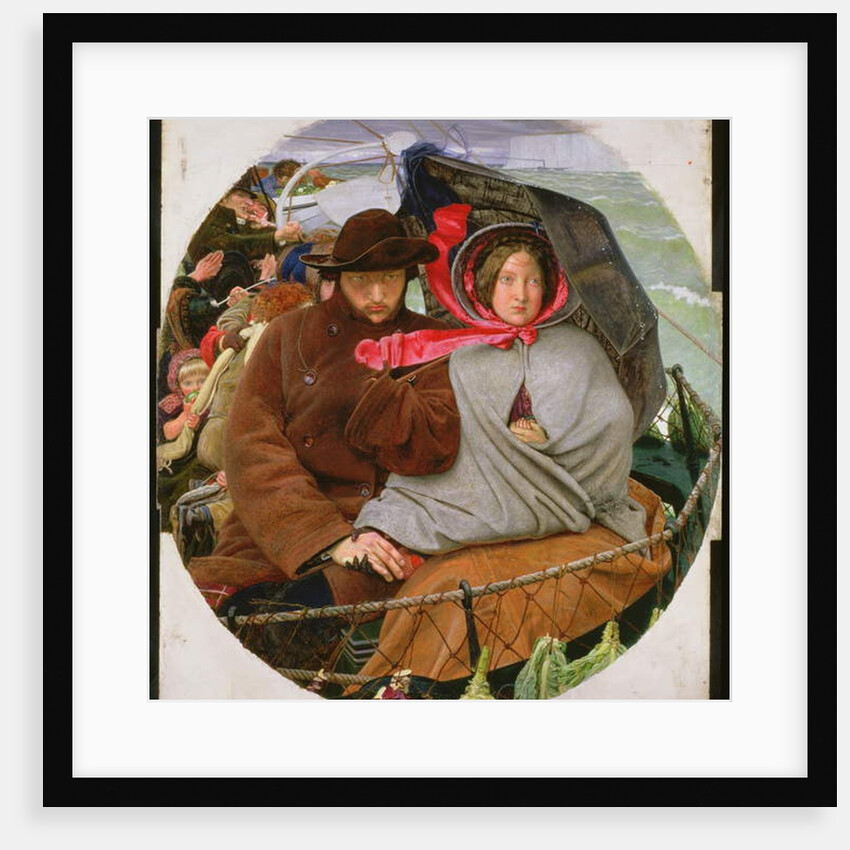 The Last of England, 1852-55 by Ford Madox Brown