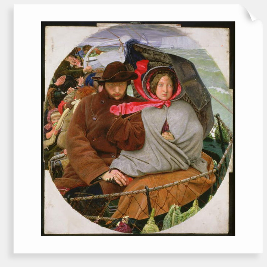 The Last of England, 1852-55 by Ford Madox Brown