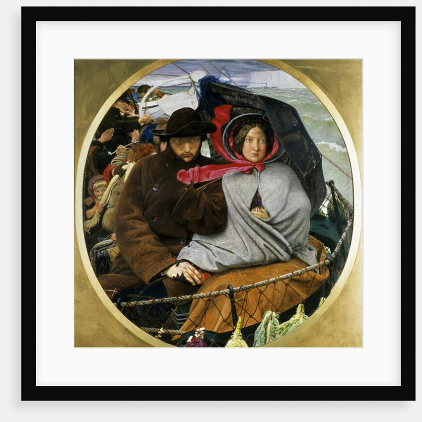 The Last of England, 1852-55 by Ford Madox Brown