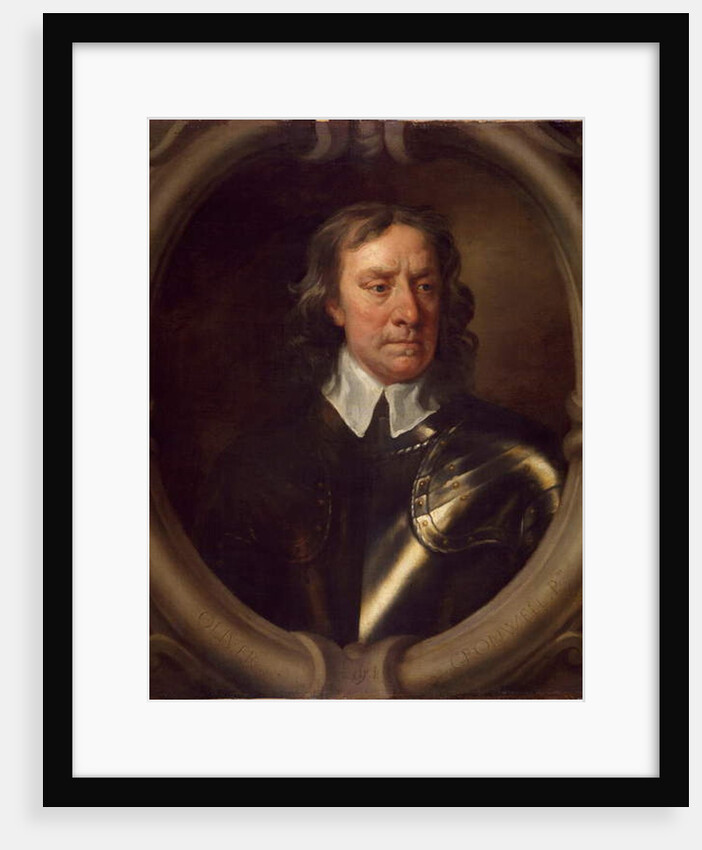 Oliver Cromwell, c.1653 by Peter Lely
