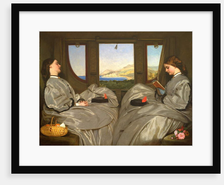 The Travelling Companions, 1862 by Augustus Leopold Egg