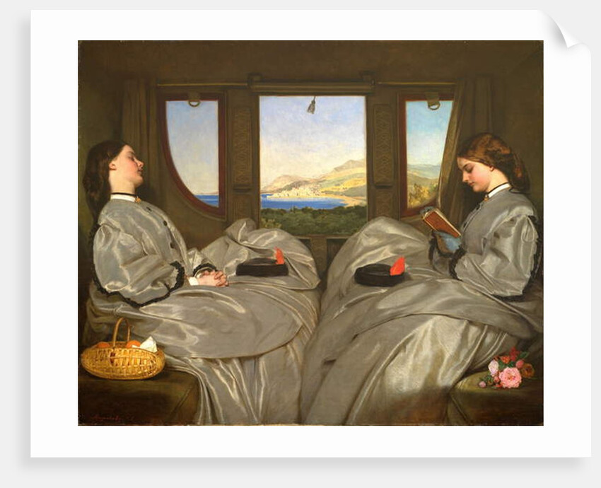 The Travelling Companions, 1862 by Augustus Leopold Egg