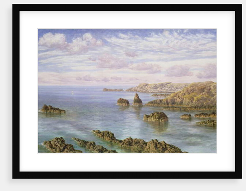 The Southern Coast of Guernsey, 1875 by John Brett