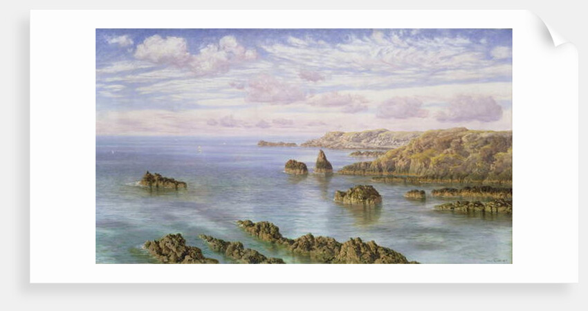 The Southern Coast of Guernsey, 1875 by John Brett