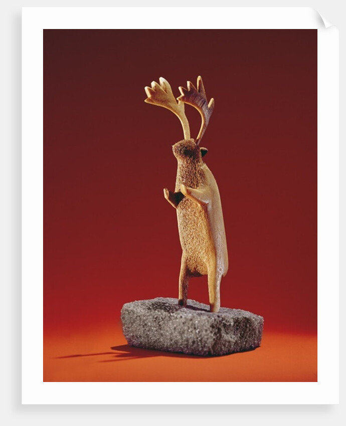 Reindeer, from Cape Dorset by School Inuit