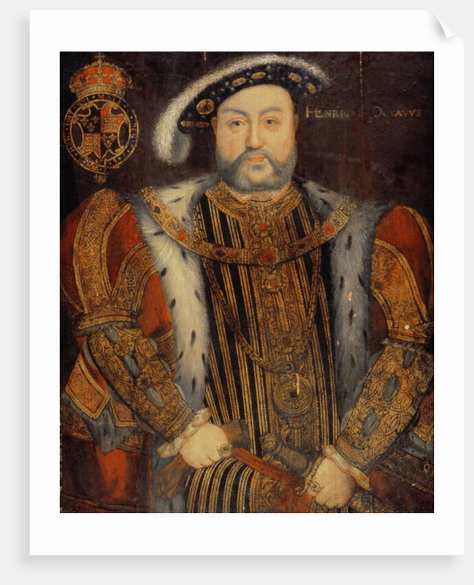 Portrait of Henry VIII by Hans Holbein the Younger