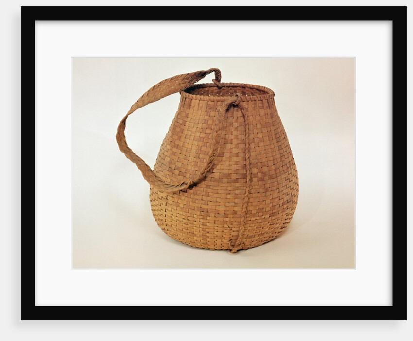 Mashpee carrying basket by School American