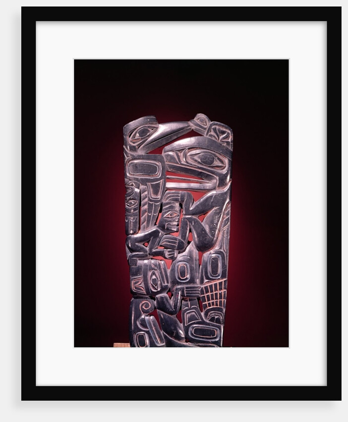Haida Raven totem by School Canadian