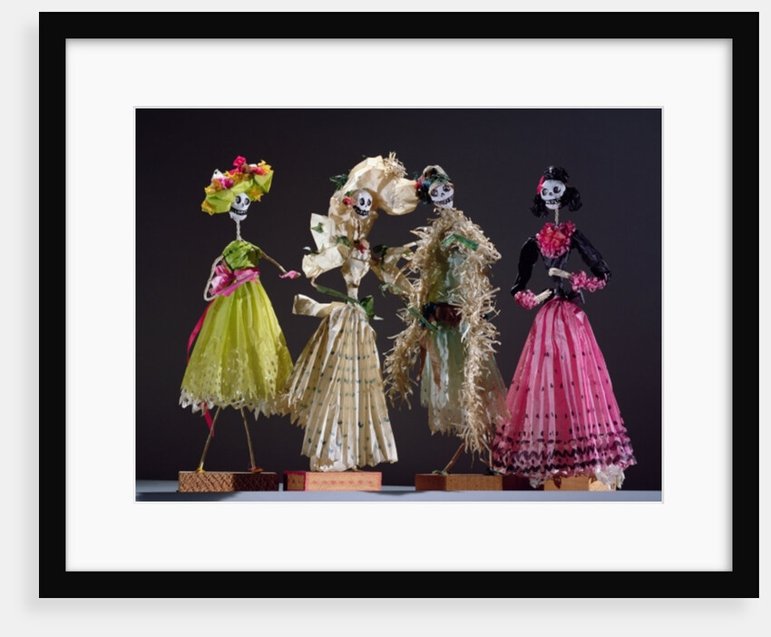 Ladies of the Day of the Dead, from Oaxaca by School Mexican