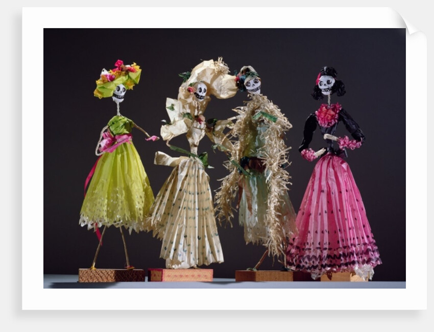 Ladies of the Day of the Dead, from Oaxaca by School Mexican