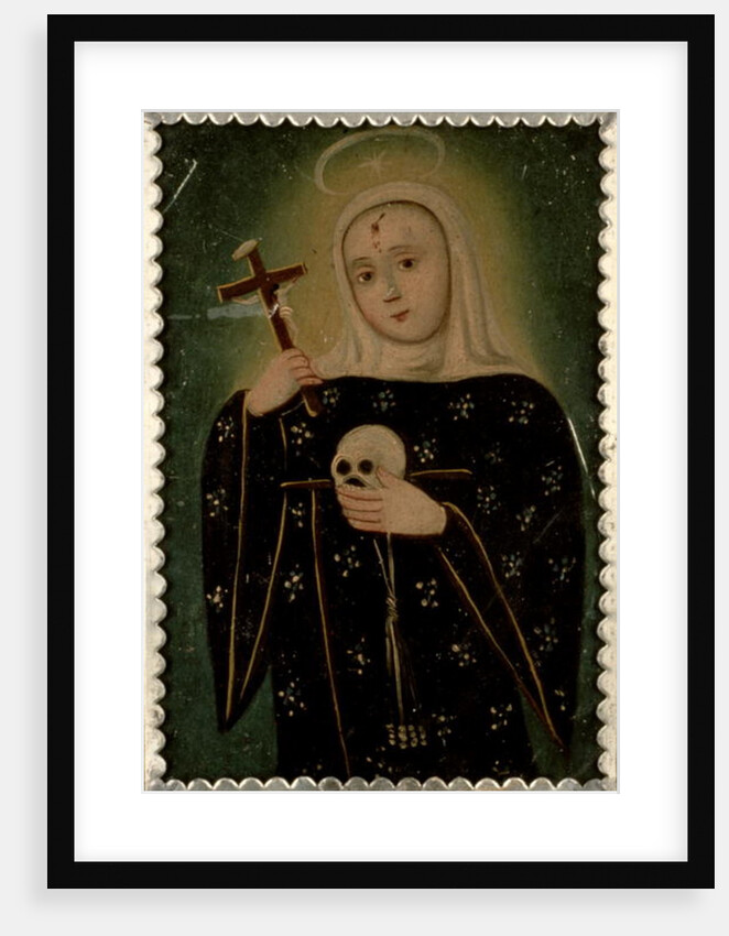 St. Rita de Casia by Mexican School