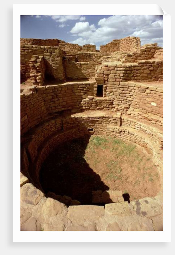 Entrance to a Kiva, built c.11th-14th centuries by Anonymous