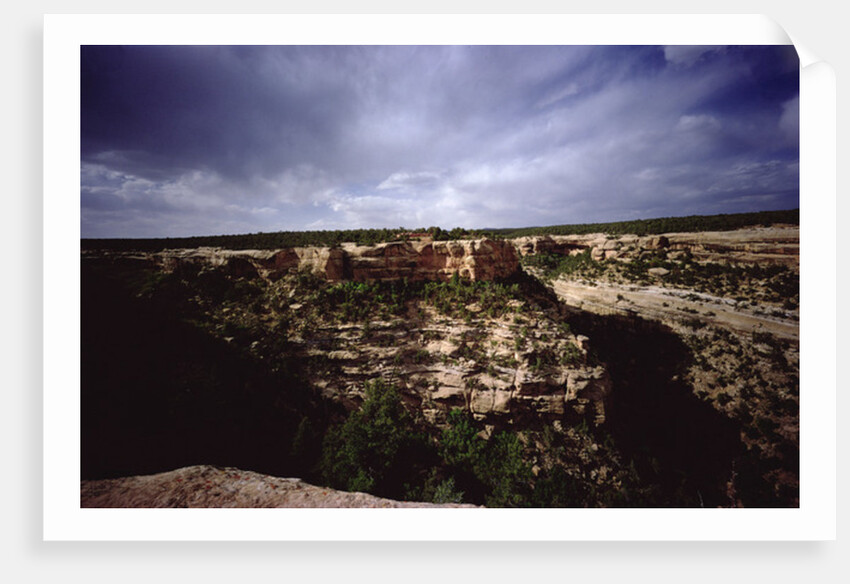 A view of the surrounding landscape by Anonymous