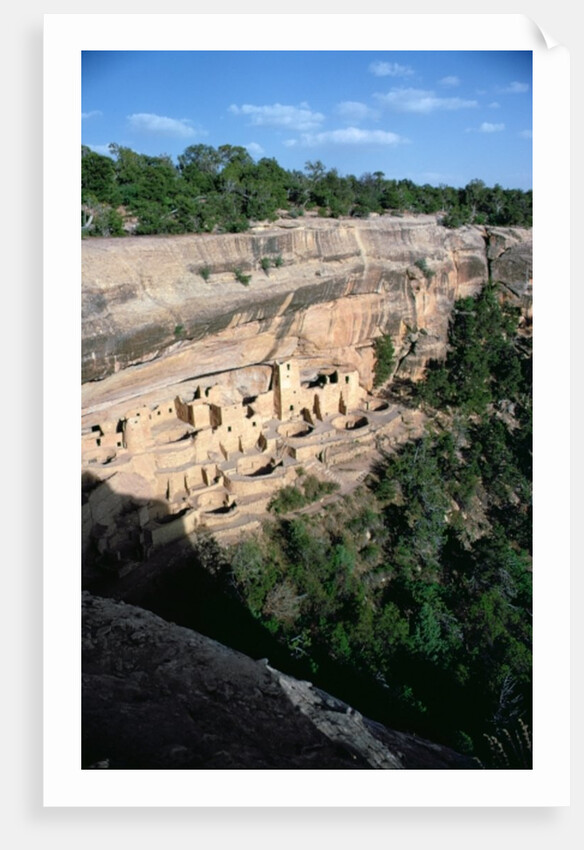 Pueblo Indian cliff dwellings, built 11th-14th century by Anonymous