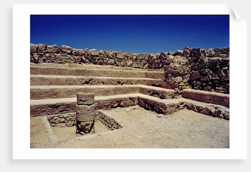 Remains of the fortress walls, c.37-31 BC by Anonymous