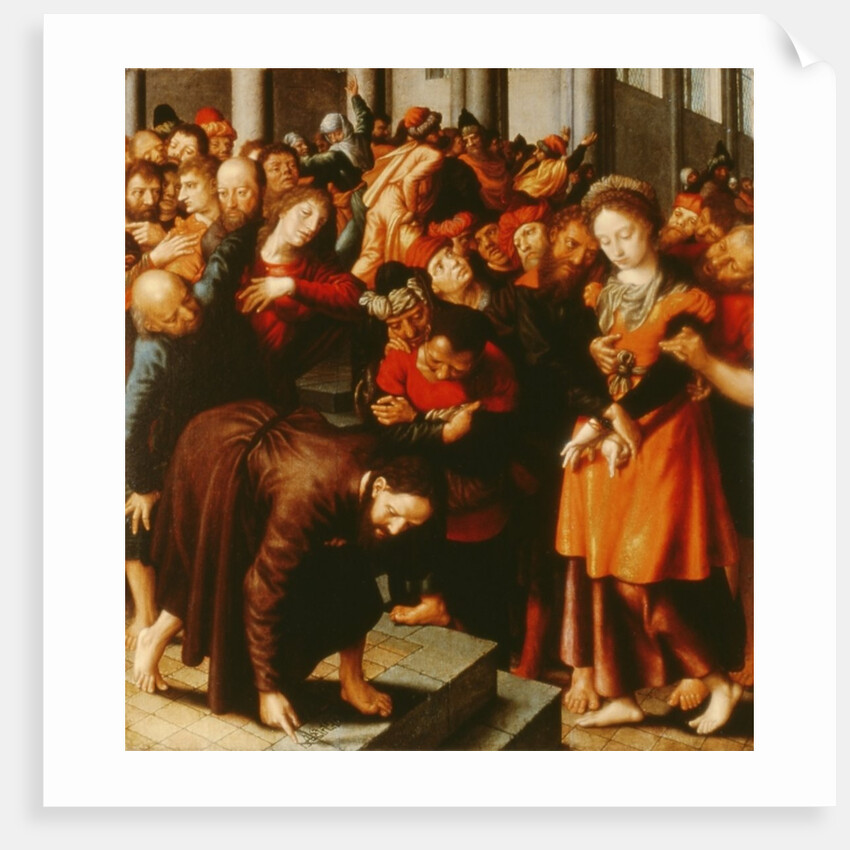 Christ and the Woman taken in adultery by Jan Sanders van Hemessen