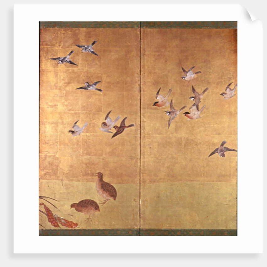 Autumn Millet by Kano Sanraku