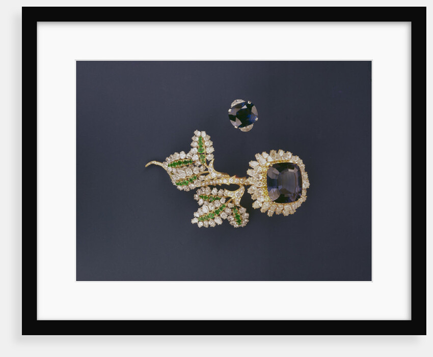 Brooch and ring by Anonymous
