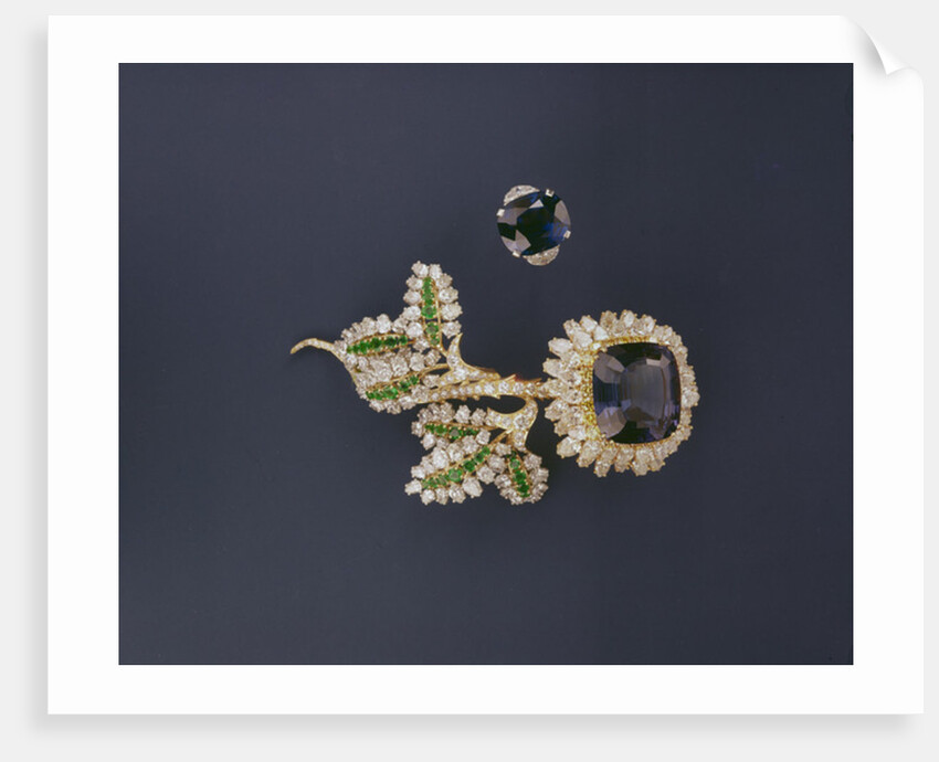 Brooch and ring by Anonymous