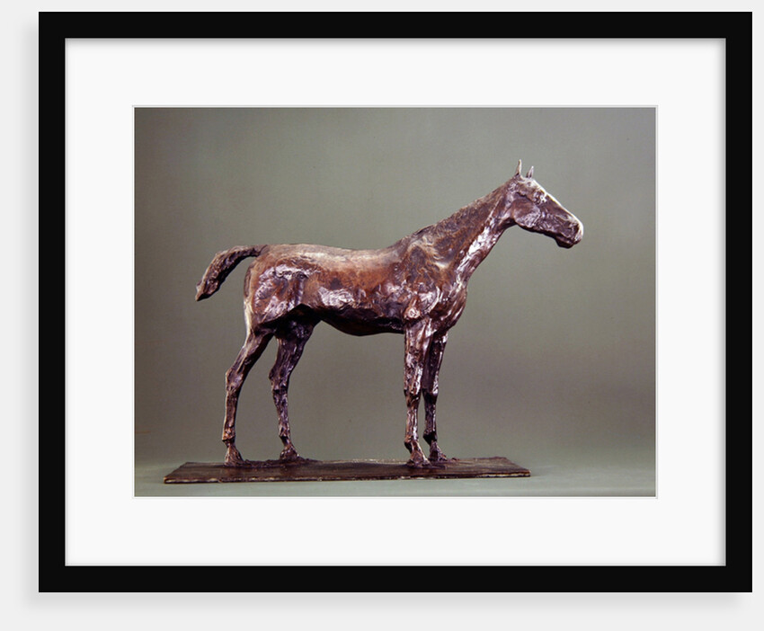 Standing Horse by Edgar Degas