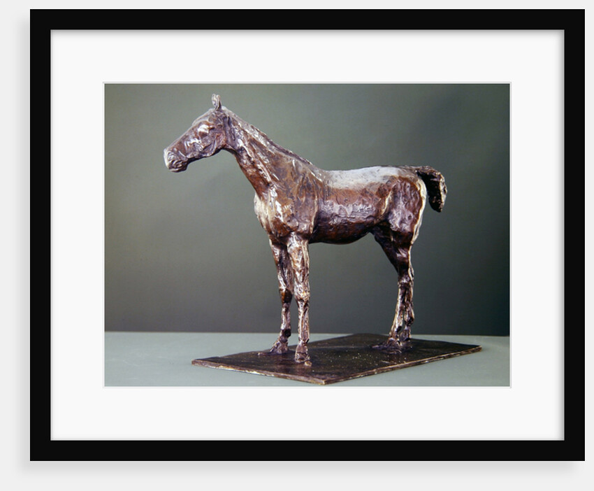 Standing Horse by Edgar Degas